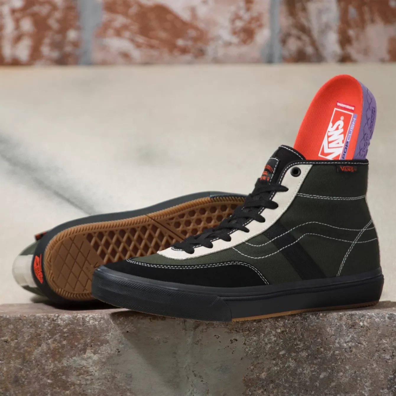 VANS CROCKETT HIGH FOREST / BLACK - Image 3