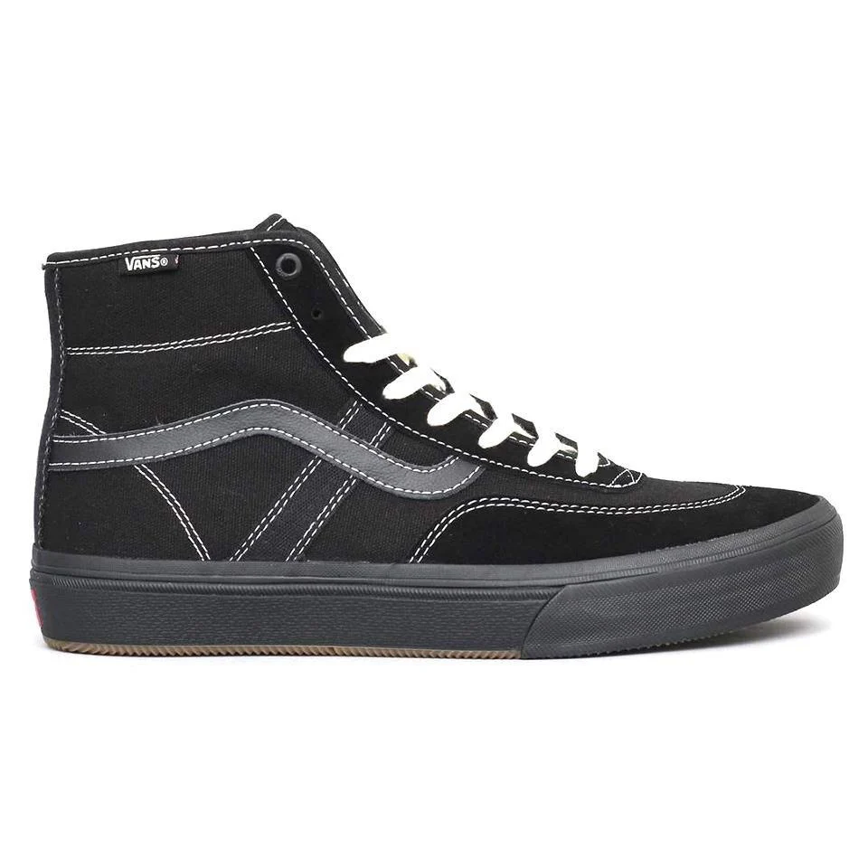 VANS CROCKETT HIGH PRO BLACK/BLACK