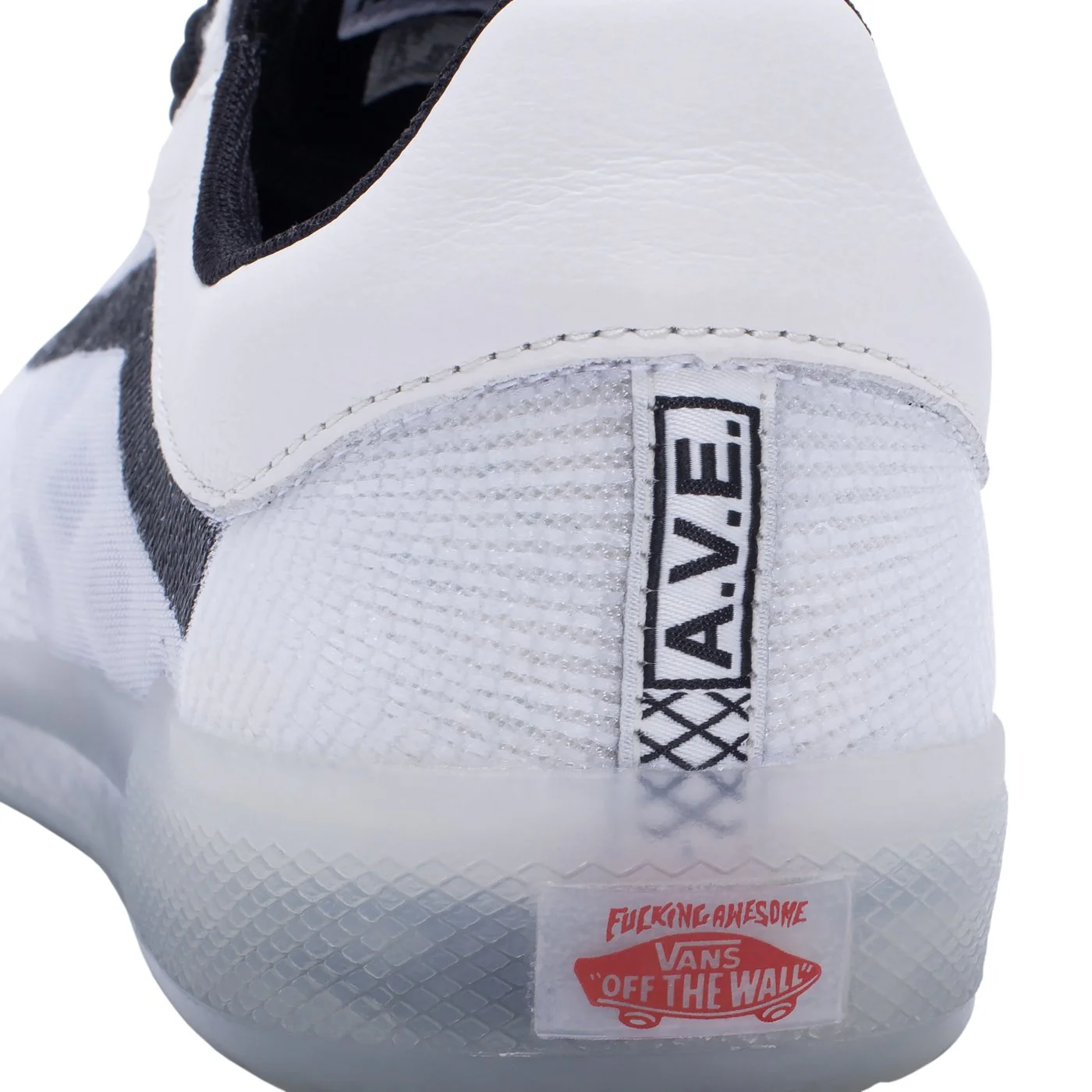 VANS FUCKING AWESOME AVE ULTIMATE WAFFLE EXP BLACK / WHITE - Image 4