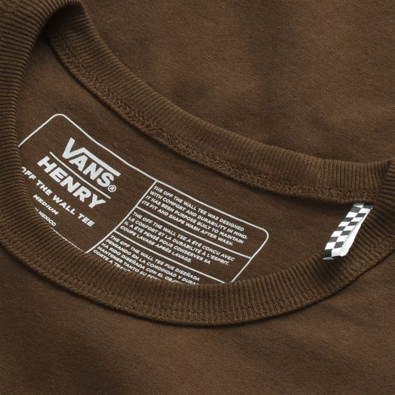 VANS JUSTIN HENRY POCKET TEE DEMITASSE - Image 2