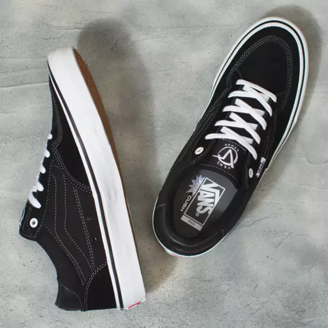 VANS ROWAN PRO BLACK / WHITE - Image 2