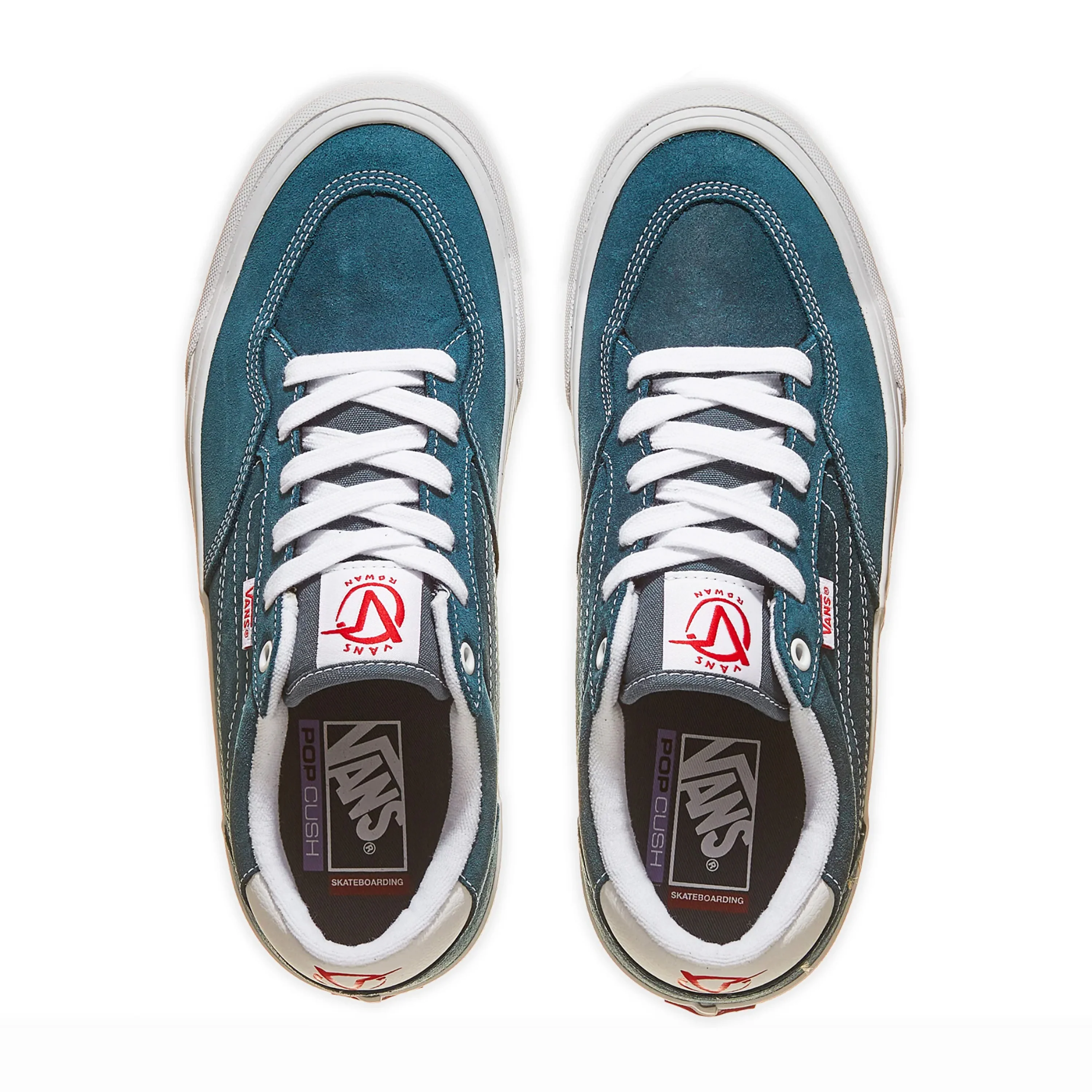 VANS ROWAN PRO LEATHER BLUE / WHITE - Image 3