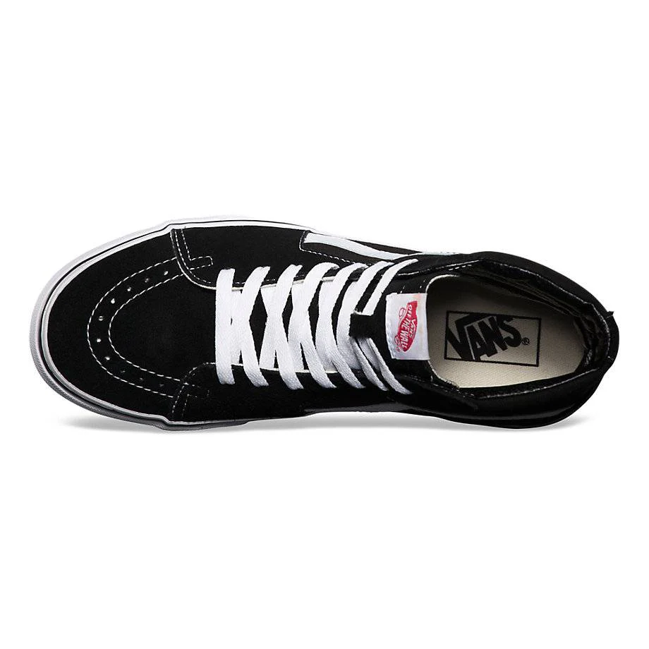 VANS SK8-HI BLACK / BLACK / WHITE - Image 4