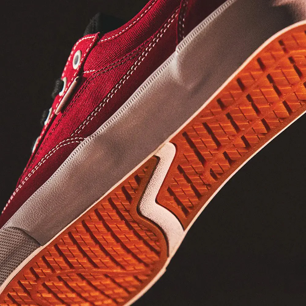 VANS SKATE CURREN CAPLES RED / WHITE - Image 4