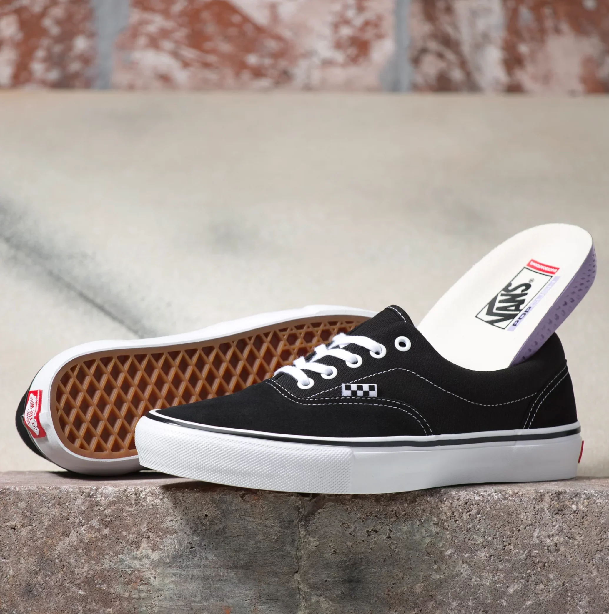 VANS SKATE ERA BLACK / WHITE - Image 2