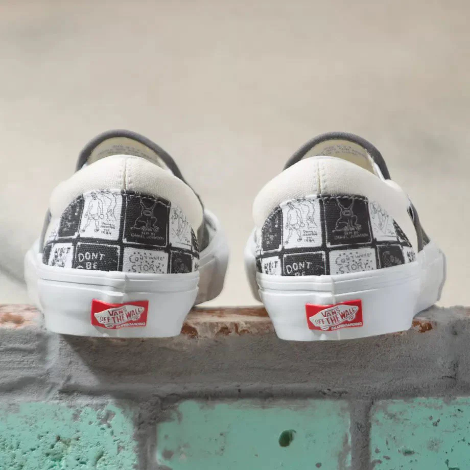 VANS SKATE ERA DANIEL JOHNSTON RAVEN SLIP-ON - Image 3