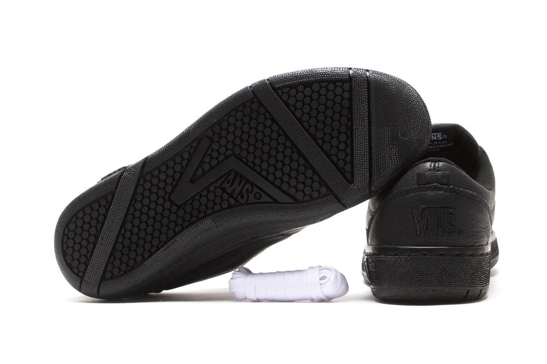 VANS SKATE FAIRLANE BLACK LEATHER - Image 2