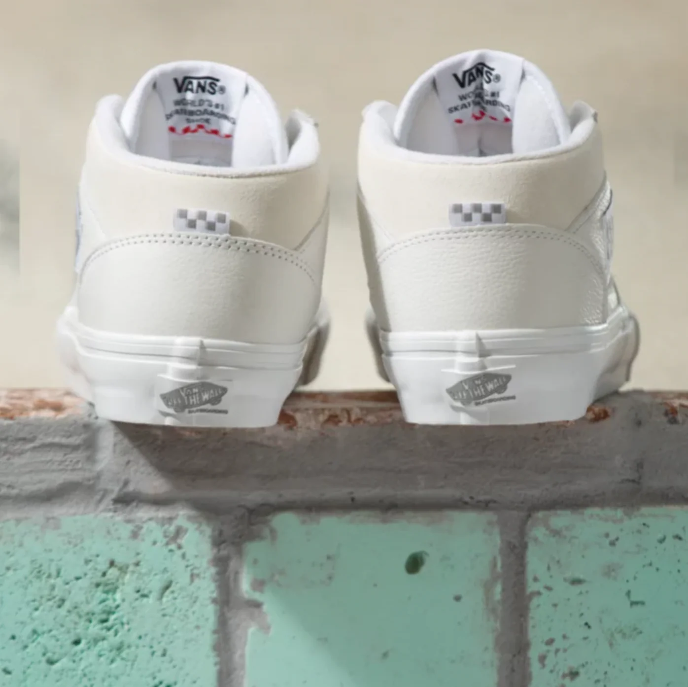 VANS DAZ SKATE HALF CAB WHITE - Image 3