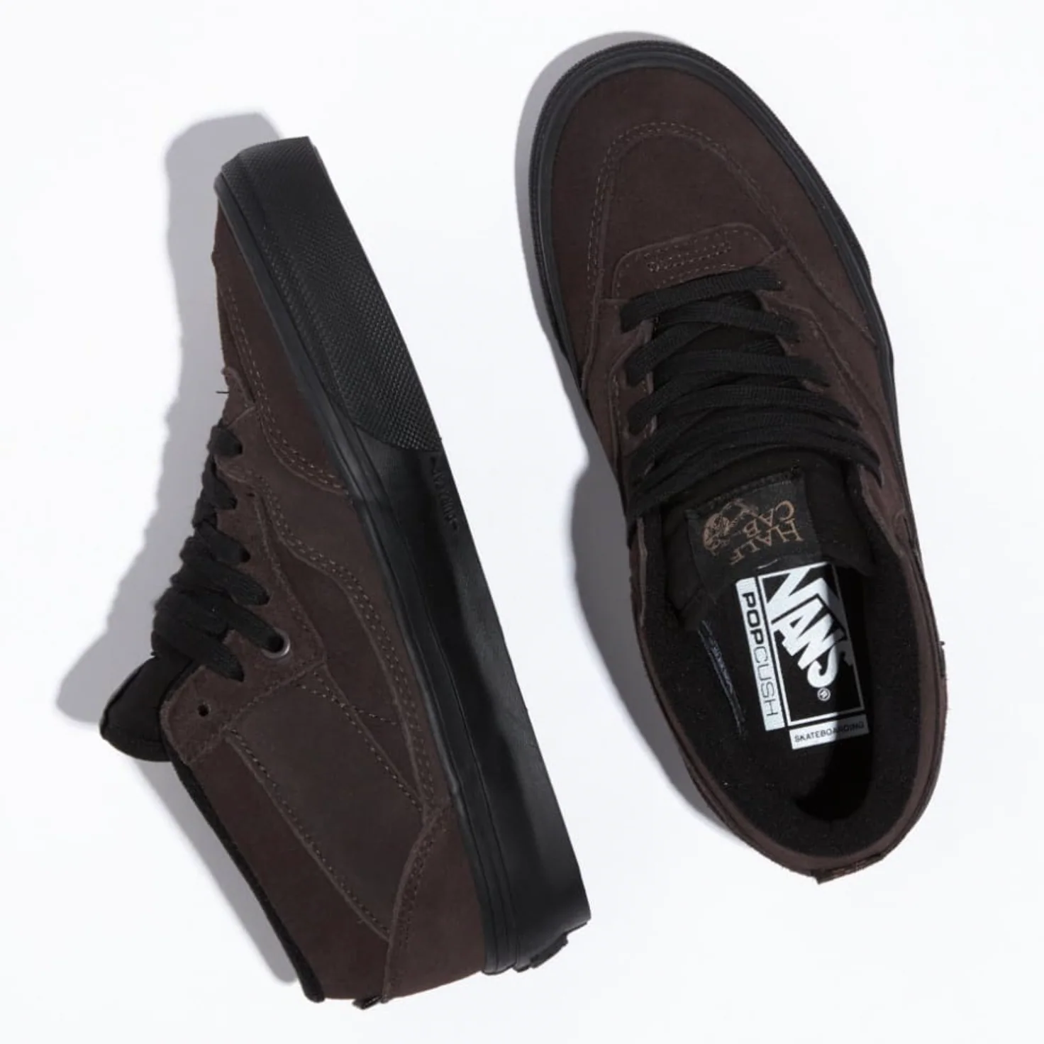 VANS SKATE HALF CAB VCU DARK BROWN / BLACK - Image 3