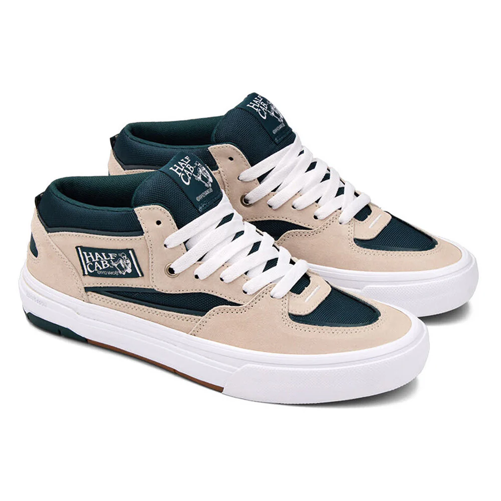 VANS SKATE HALF CAB WAFFLE CUP OATMEAL / DEEP TEAL - Image 2