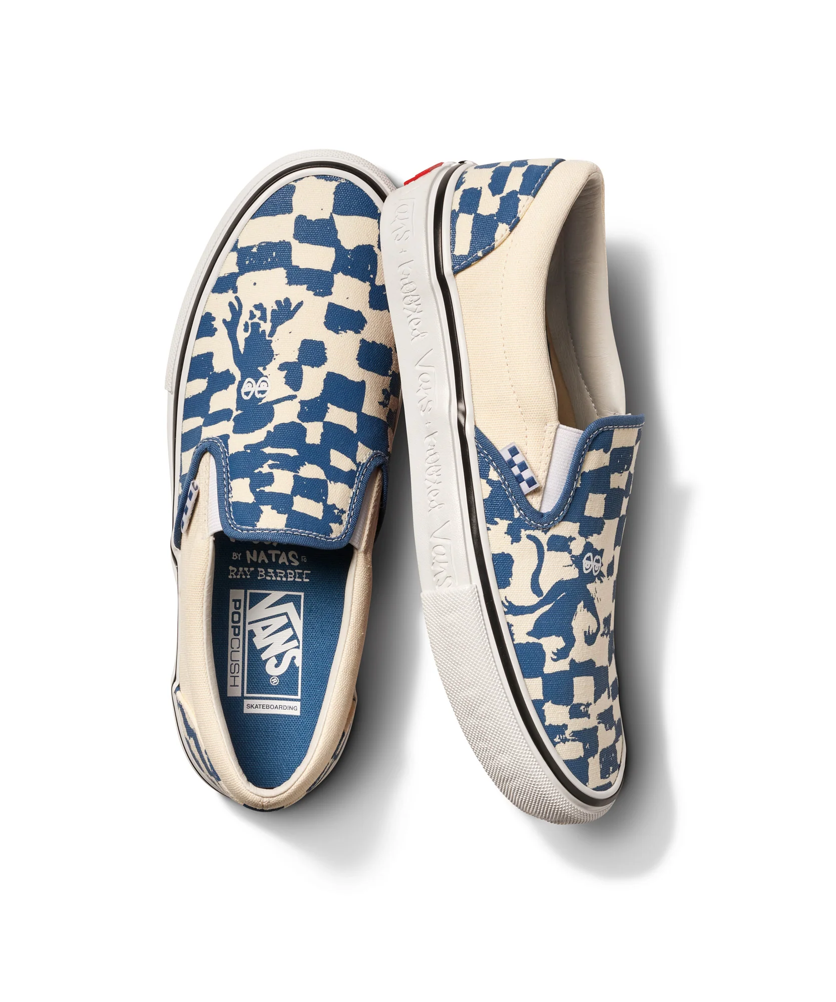 VANS SKATE SLIP ON KROOKED RAY X NATAS - Image 2