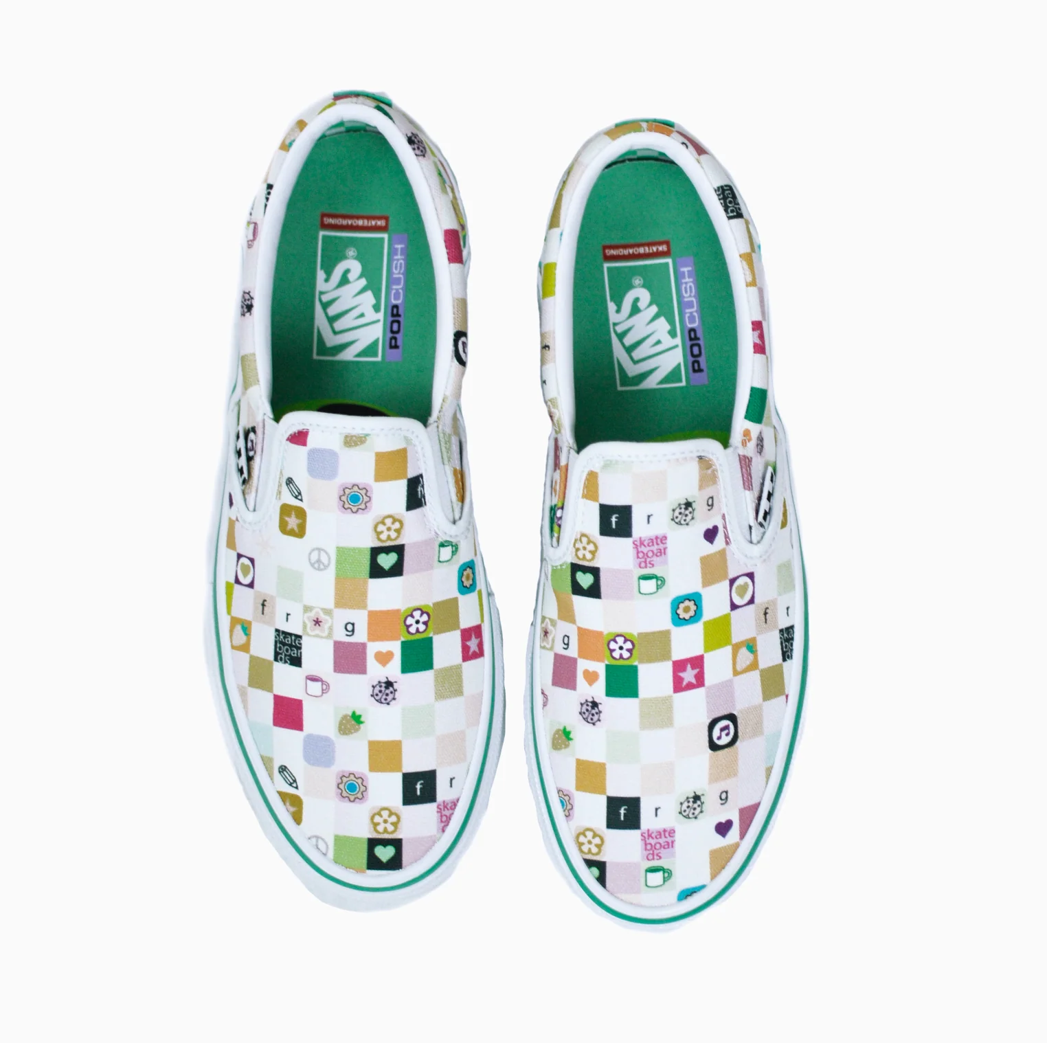 VANS SKATE X FROG SLIP ON WHITE - Image 2