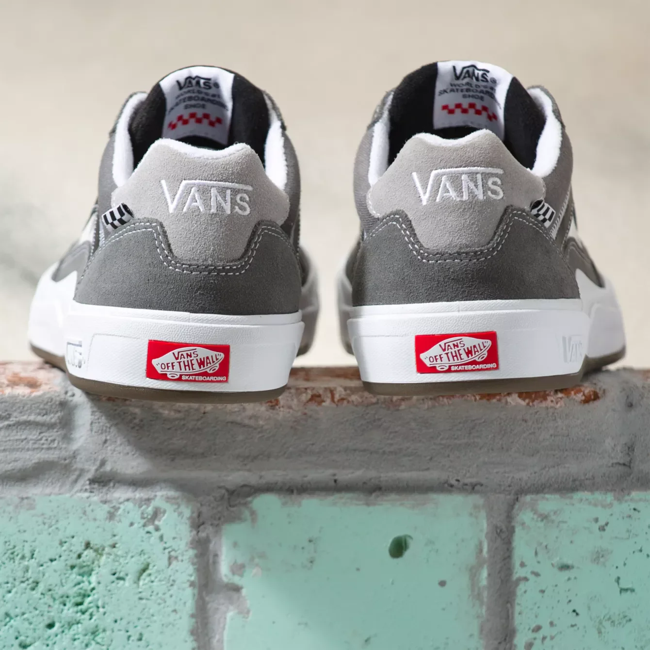 VANS SKATE WAYVEE GREY/WHITE - Image 3