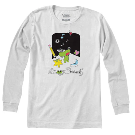 VANS X FROG LONG SLEEVE WHITE