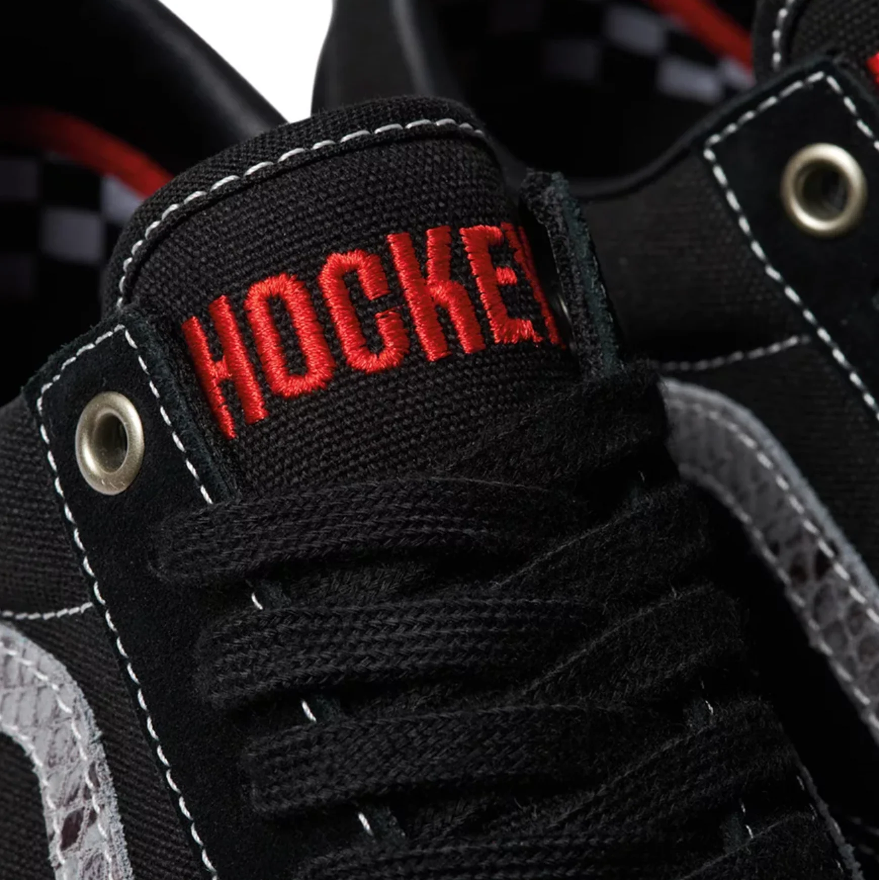 VANS X HOCKEY SKATE OLD SKOOL BLACK SNAKE SKIN - Image 3