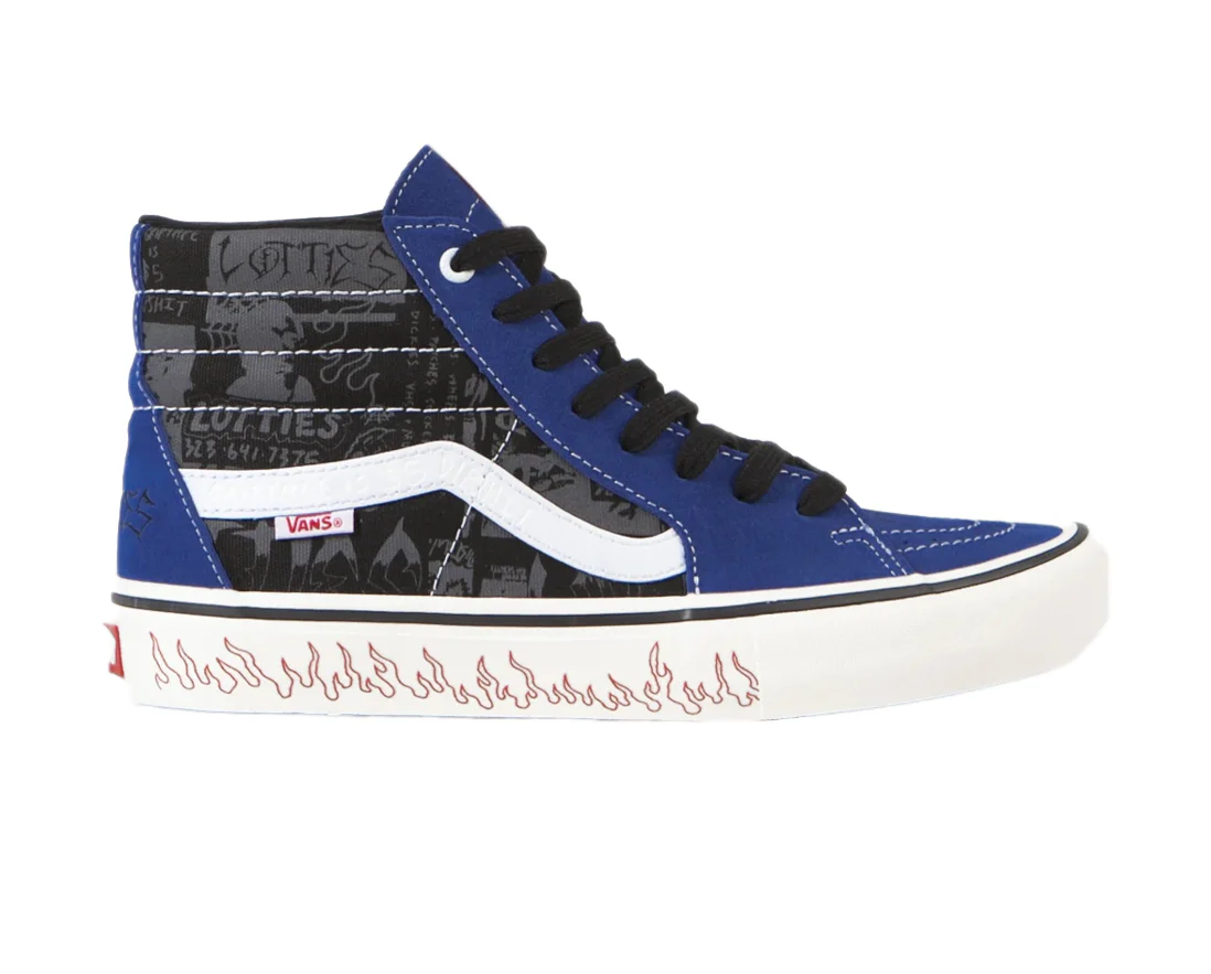 VANS X LOTTIES SK8-HI PRO LTD BLU/BLK