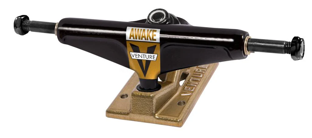 VENTURE TRUCKS OG AWAKE (SET OF TWO) BLACK / GOLD