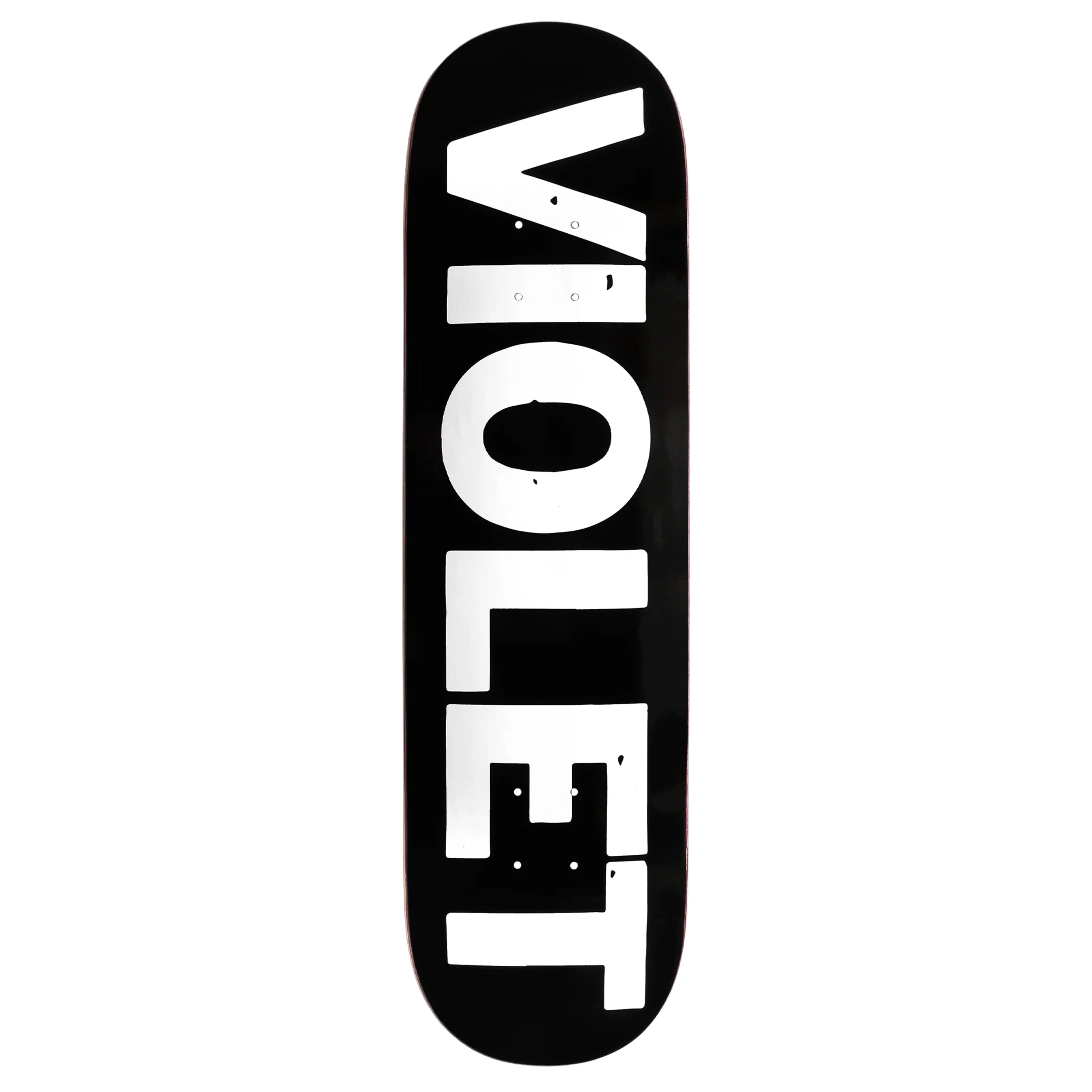 VIOLET CREW DECK BLACK / WHITE
