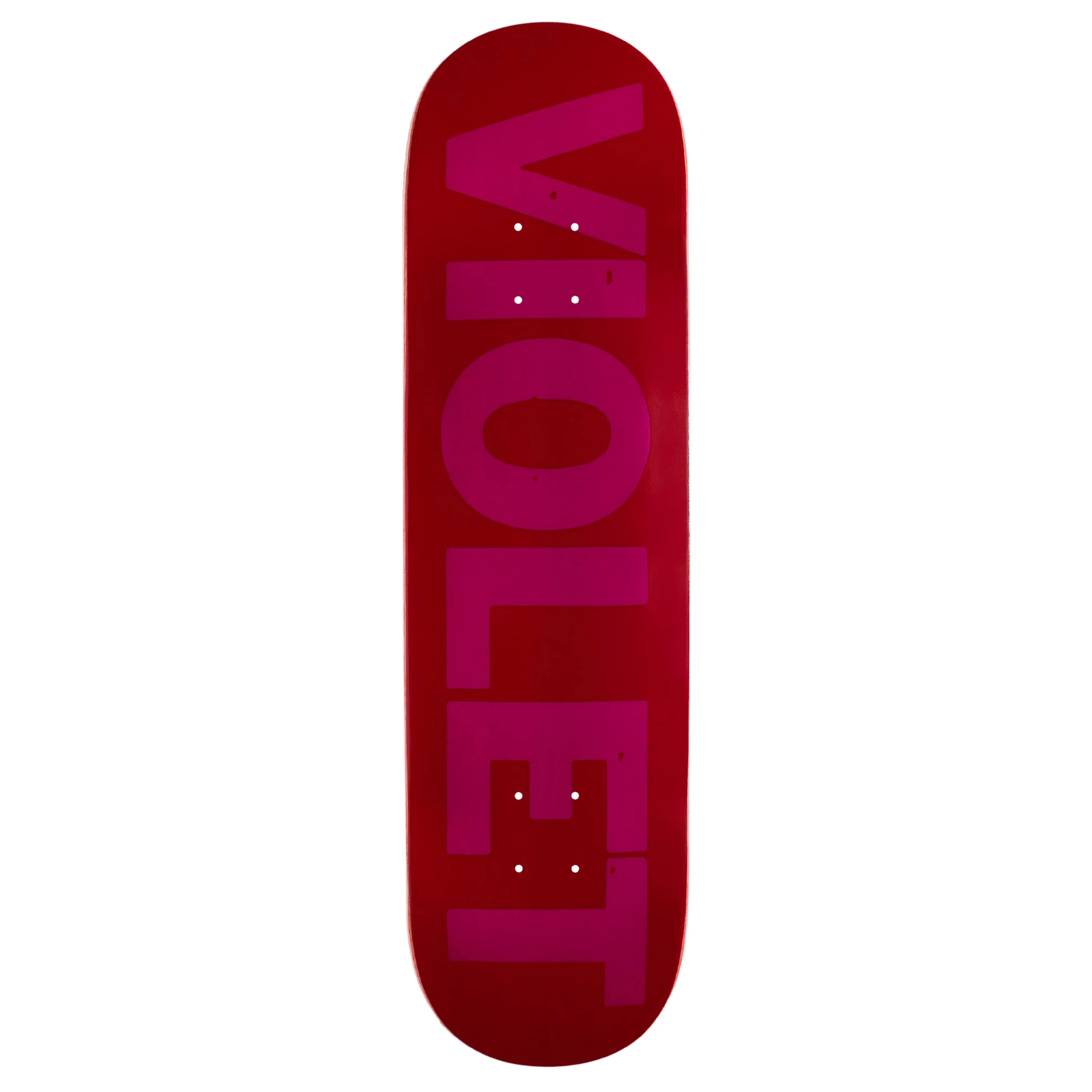 VIOLET CREW DECK RED / PINK