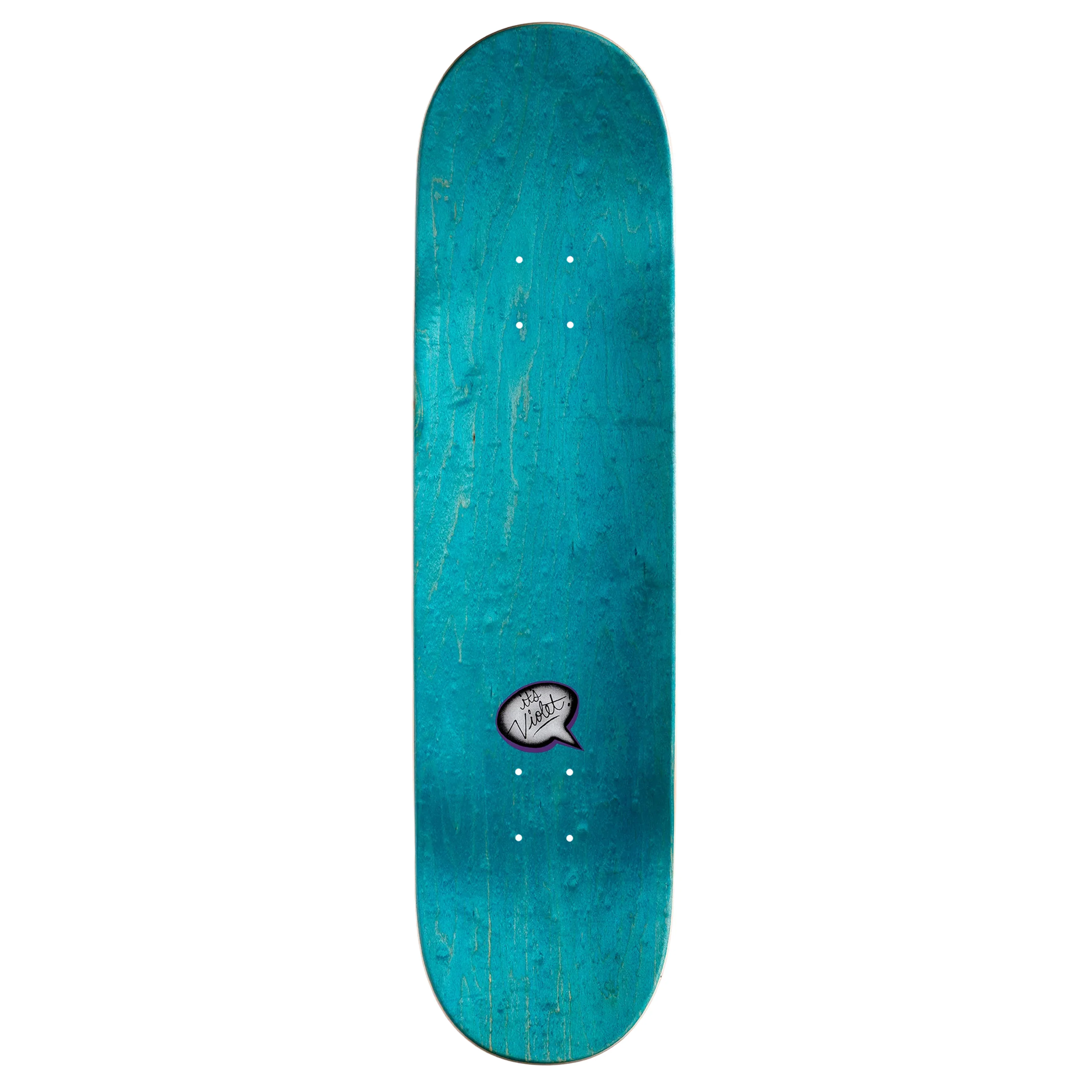 VIOLET CREW DECK BLACK / WHITE - Image 2