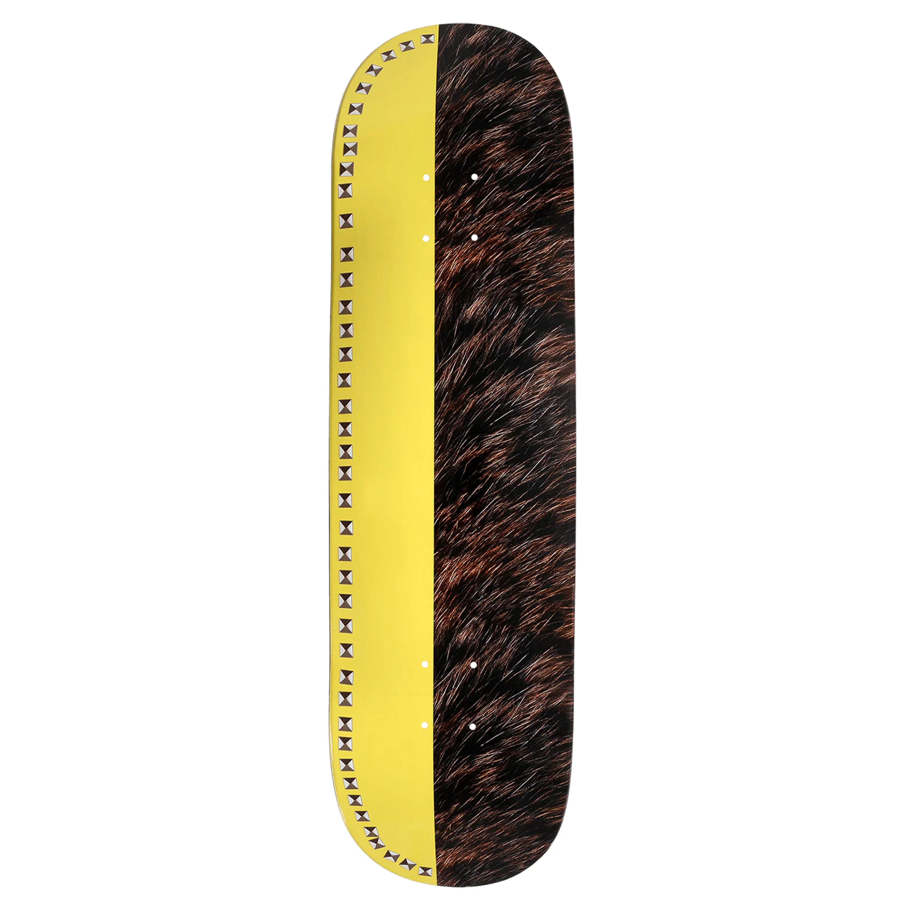 VIOLET STUDDED BANANA BEAR