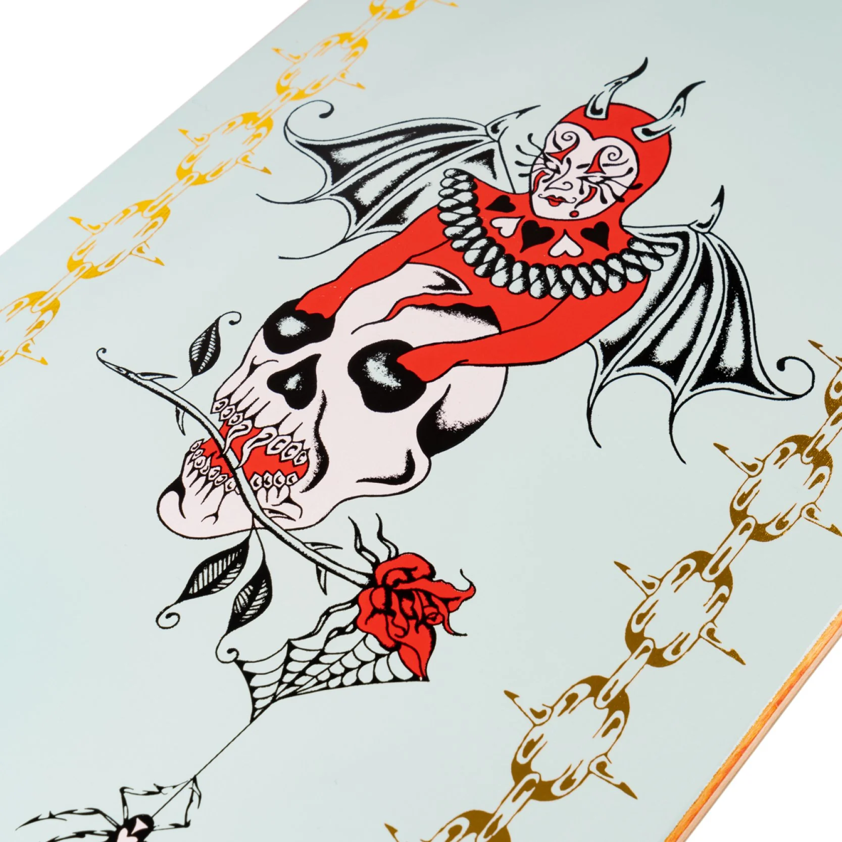 WELCOME TOWNLEY ANGEL ON ENENRA LIGHT TEAL GOLD FOIL - Image 2