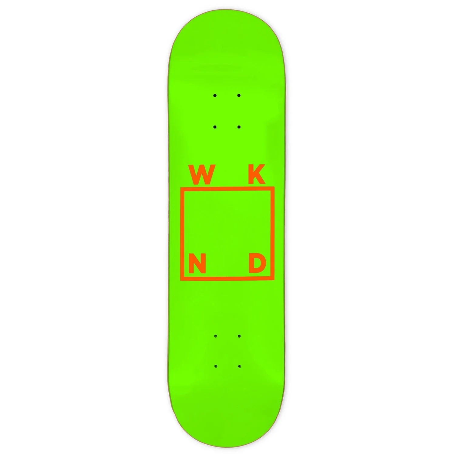 WKND LOGO GREEN ORANGE